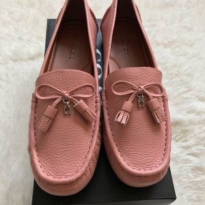 Coach Minna Leather Loafers NWOT